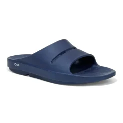 OOfos Badslippers|Slippers*OOahh slippers heren navy