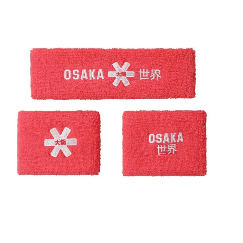 Osaka Hockeykleding*13463 zweetband set red