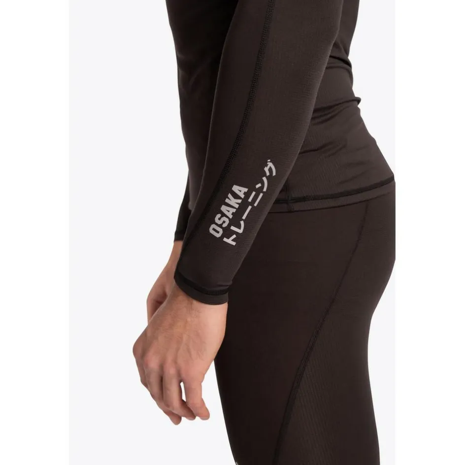 Osaka Hockeykleding*Baselayer thermoshirt heren black