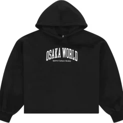 Osaka Sport Trui*Cropped hoodie dames black