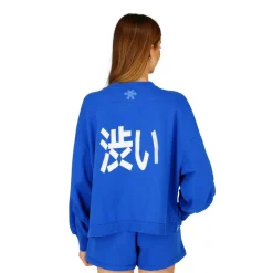 Osaka Sport Trui*Cropped sweater dames princess blue