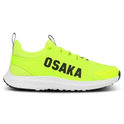 Osaka Hockeyschoenen*Furo Play hockeyschoenen junior fluorescent lime