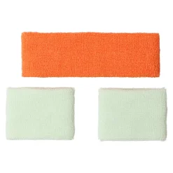 Osaka Hockeykleding*GDG00104 zweetband set true orange opal green