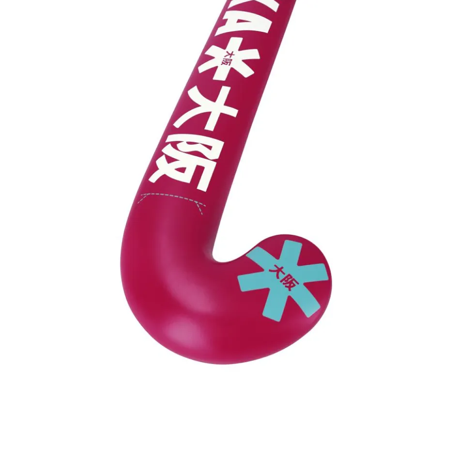 Osaka Hockeystick*Mid Bow WD hockeystick junior raspberry