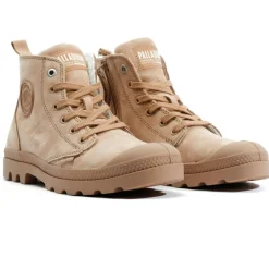 Palladium Schoenen*Pampa Hi Zip WL schoenen dames nude brown