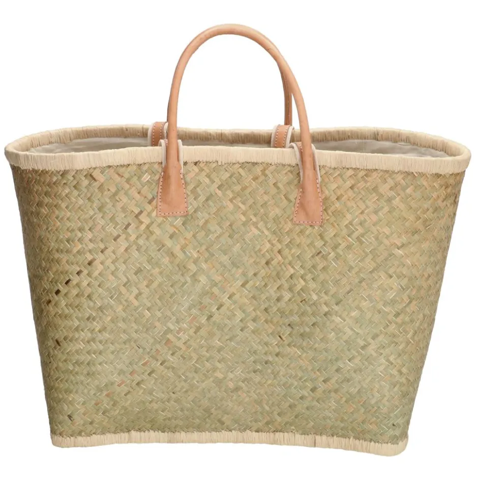 PE Florence Strandtassen* Penjy rieten strandtas natuur