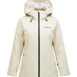 Peak Performance Ski Jassen|Wintersport* ANIMA softshell winterjas dames sand fog