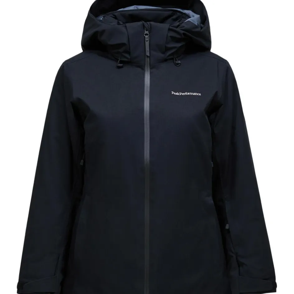 Peak Performance Ski Jassen|Wintersport* ANIMA softshell winterjas dames black