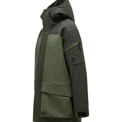 Peak Performance Ski Jassen|Wintersport* 2L Stretch parka winterjas heren olive extreme pine needle
