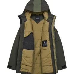 Peak Performance Ski Jassen|Wintersport* 2L Stretch parka winterjas heren olive extreme pine needle