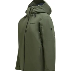 Peak Performance Ski Jassen|Wintersport* MAROON softshell winterjas heren pine needle