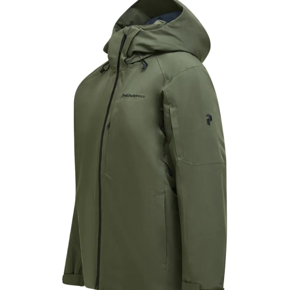 Peak Performance Ski Jassen|Wintersport* MAROON softshell winterjas heren pine needle