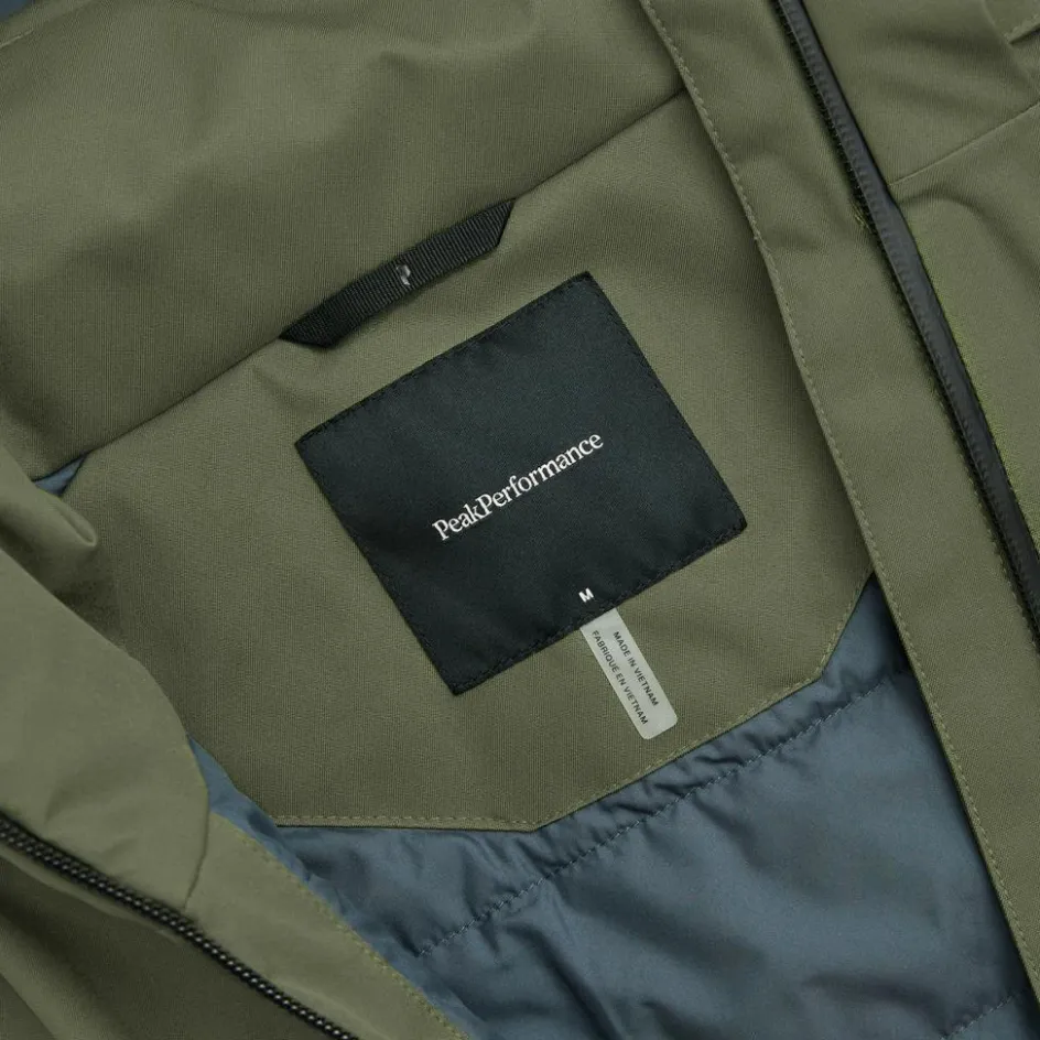 Peak Performance Ski Jassen|Wintersport* MAROON softshell winterjas heren pine needle