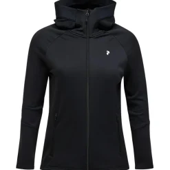Peak Performance Ski Vesten|Wintersport* RIDER ESSENTIALS hoodie vest dames black
