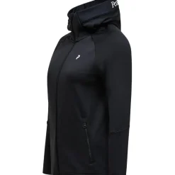 Peak Performance Ski Vesten|Wintersport* RIDER ESSENTIALS hoodie vest dames black
