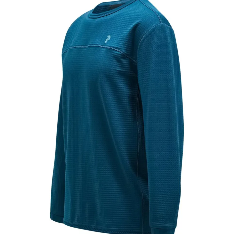 Peak Performance Ski Truien|Wintersport* Trail Polartec sweater heren infinity teel
