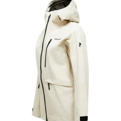 Peak Performance Ski Jassen|Wintersport* VERTEC softshell winterjas dames sand fog