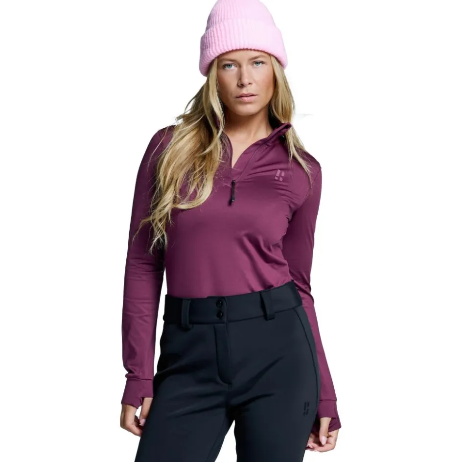 Poederbaas Skipullies|Wintersport*Arctic 2.0 skipully dames bordeaux