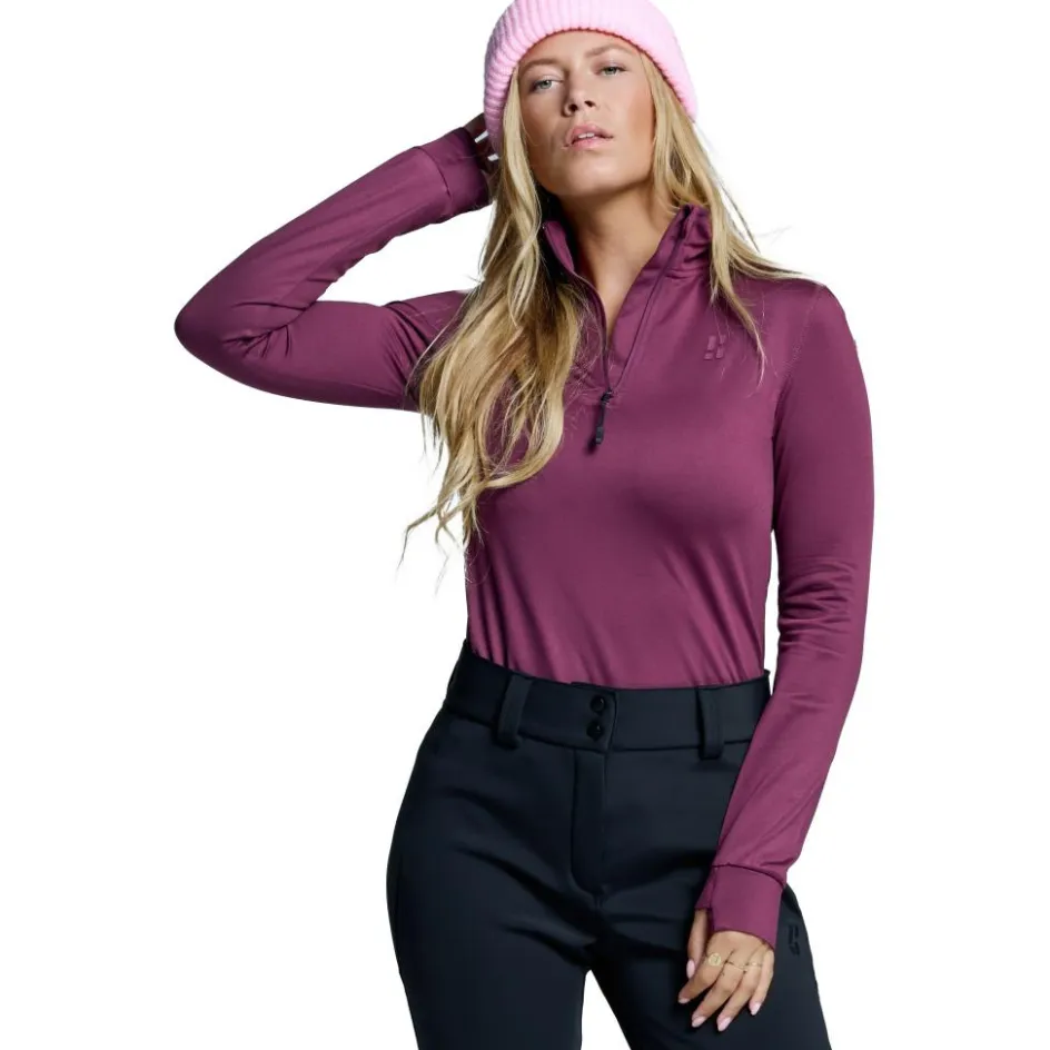 Poederbaas Skipullies|Wintersport*Arctic 2.0 skipully dames bordeaux