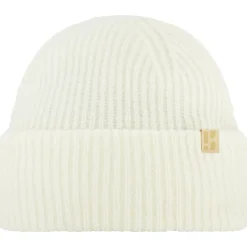 Poederbaas Mutsen|Wintersport*Arctic muts woolwhite