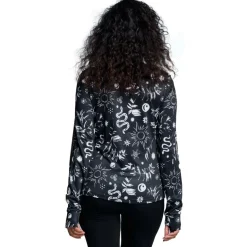 Poederbaas Skipullies|Wintersport*CL skipully dames black multi