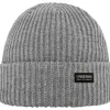Poederbaas Mutsen|Wintersport*Royal Rib muts grey