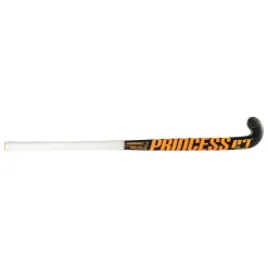 Princess Hockey Hockeystick* Indoor Premium 7 Star SG9 low bow hockeystick  black orange - 36,5 inch