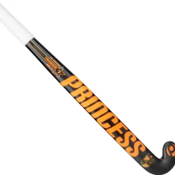 Princess Hockey Hockeystick* Premium 7 STAR SG9 Low Bow hockeystick black orange
