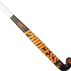 Princess Hockey Hockeystick* Premium 7 STAR SGX Extreme Low Bow hockeystick black orange
