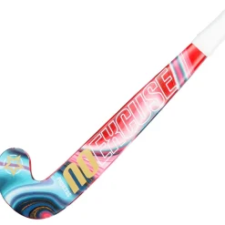 Princess Hockey Hockeystick* Woodcore hockeystick junior marble pink - 18 inch