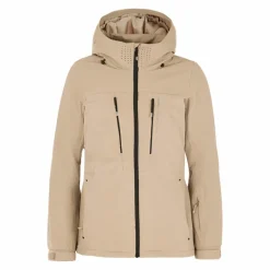 Protest Ski Jassen|Wintersport*BEVERLY winterjas dames bamboobeige