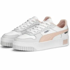 Puma Schoenen*Carina Street schoenen dames white rose dust feather grey