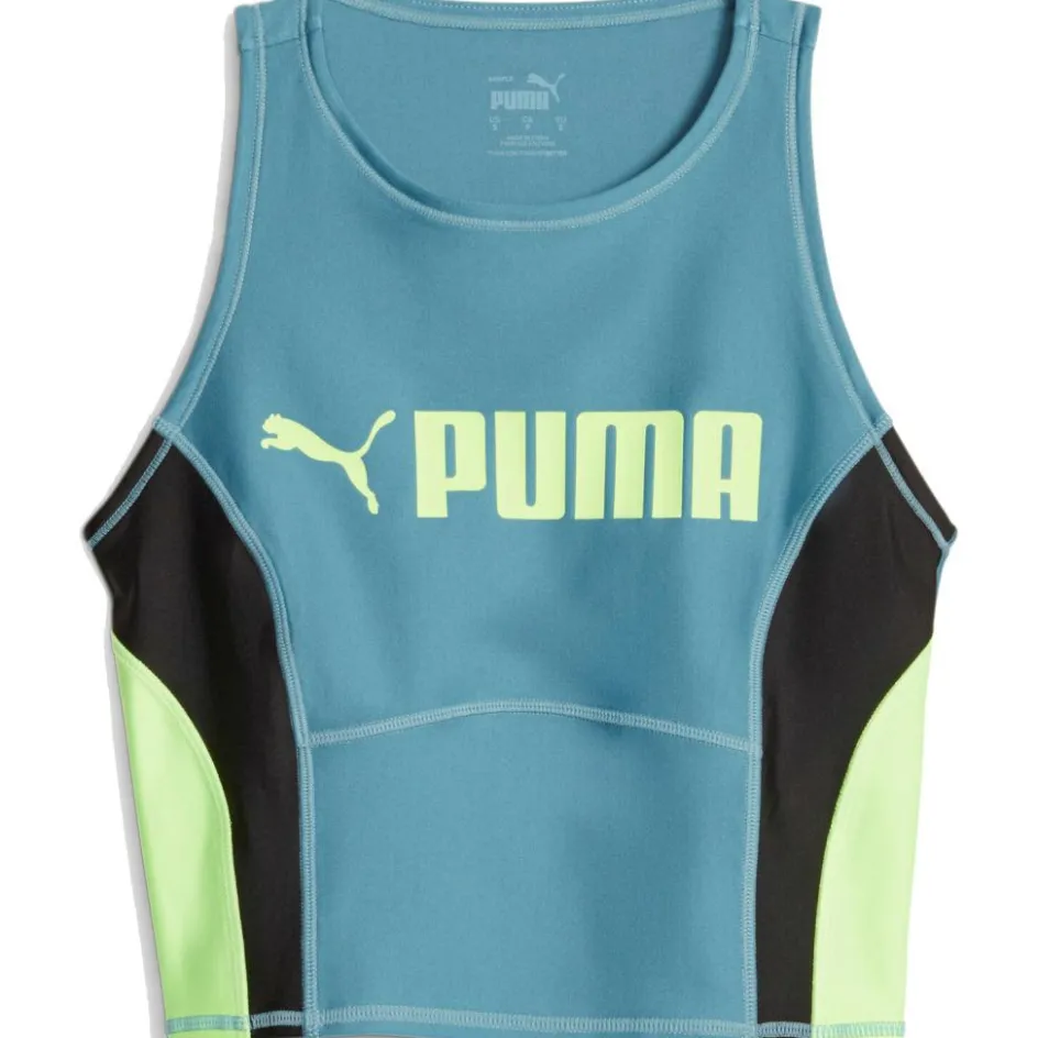 Puma Sportbh's*Fit Eversculpt sport bh dames bold blue speed green