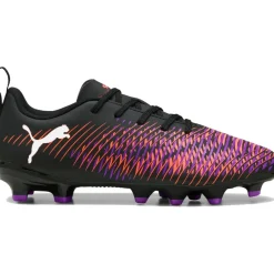 Puma Voetbalschoenen*FUTURE 8 PLAY FG AG voetbalschoenen junior black white glowing red