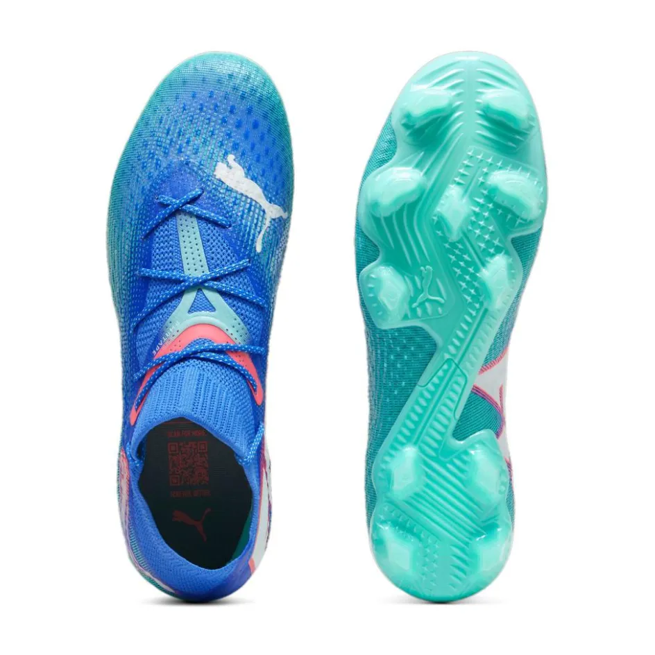 Puma Voetbalschoenen*FUTURE 7 ULTIMATE FG AG voetbalschoenen heren bluemazing white electric peppermint