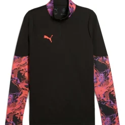 Puma Voetbalkleding*IndividualCUP 1/4 Zip trainingsshirt heren black