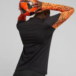 Puma Voetbalkleding*IndividualCUP trainingsshirt heren black ultra orange