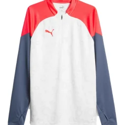 Puma Voetbalkleding*IndividualCUP trainingsshirt heren white fire orchid