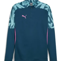 Puma Voetbalkleding*IndividualFINAL trainingsshirt heren ocean tropic bright aqua