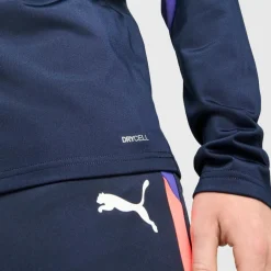 Puma Voetbalkleding*IndividualLIGA 1/4 Zip trainingsshirt heren club navy