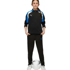 Puma Voetbalkleding*IndividualLIGA trainingsshirt junior black white ultra blue