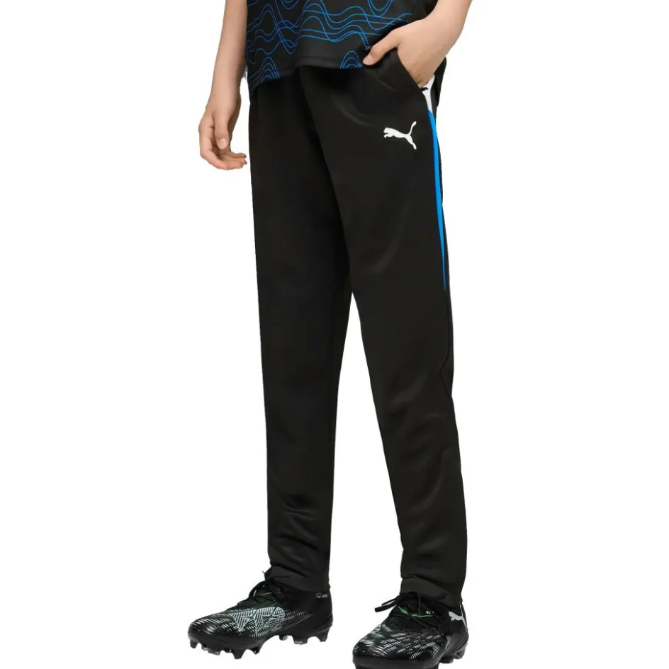Puma Voetbalkleding*IndividualLIGA trainingsbroek junior black white ultra blue