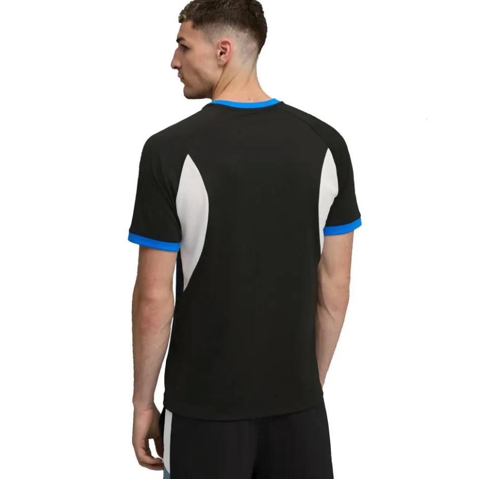 Puma Voetbalkleding*IndividualLIGA voetbalshirt heren black white ultra blue