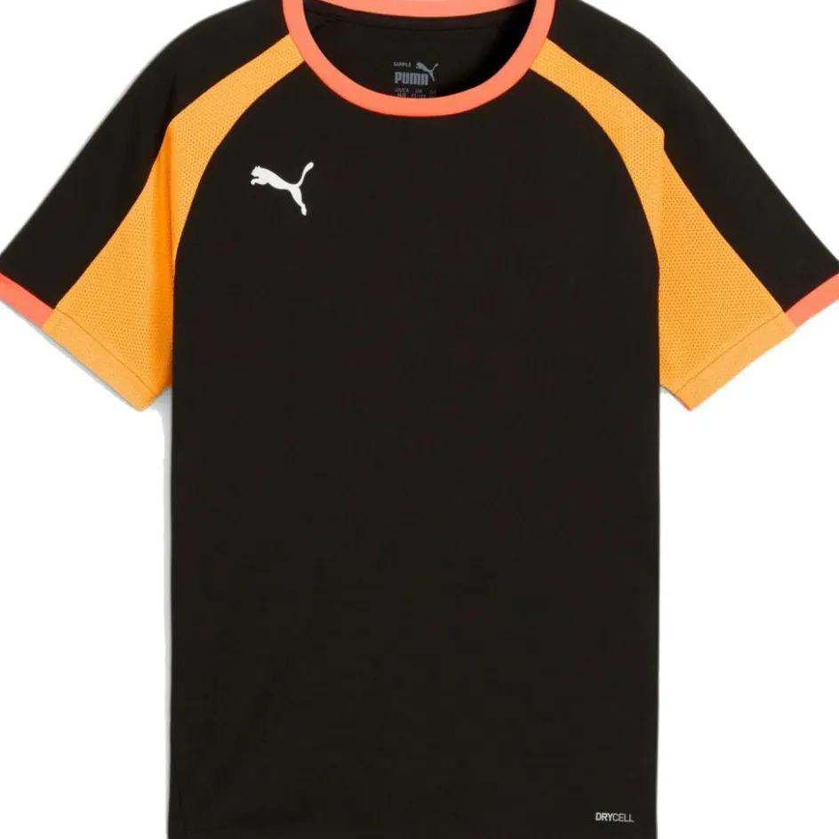 Puma Voetbalkleding*IndividualLIGA voetbalshirt junior black heat fire