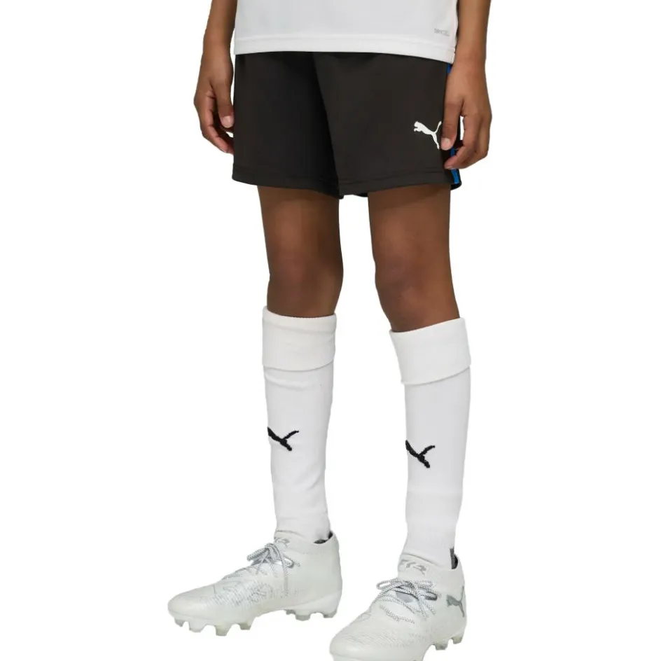 Puma Voetbalkleding*IndividualLIGA voetbalbroekje junior black white ultra blue