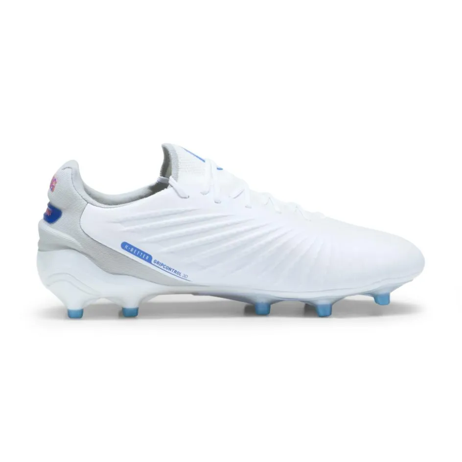 Puma Voetbalschoenen*KING ULTIMATE FG AG voetbalschoenen dames white bluemazing flat light grey sunset glow