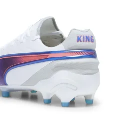 Puma Voetbalschoenen*KING ULTIMATE FG AG voetbalschoenen dames white bluemazing flat light grey sunset glow