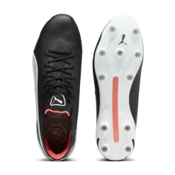 Puma Voetbalschoenen*King Ultimate FG AG voetbalschoenen heren black white fire orchid