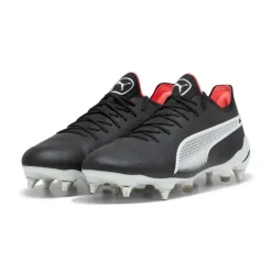 Puma Voetbalschoenen*King Ultimate MxSG voetbalschoenen heren   black white fire orchid