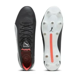 Puma Voetbalschoenen*King Ultimate MxSG voetbalschoenen heren   black white fire orchid